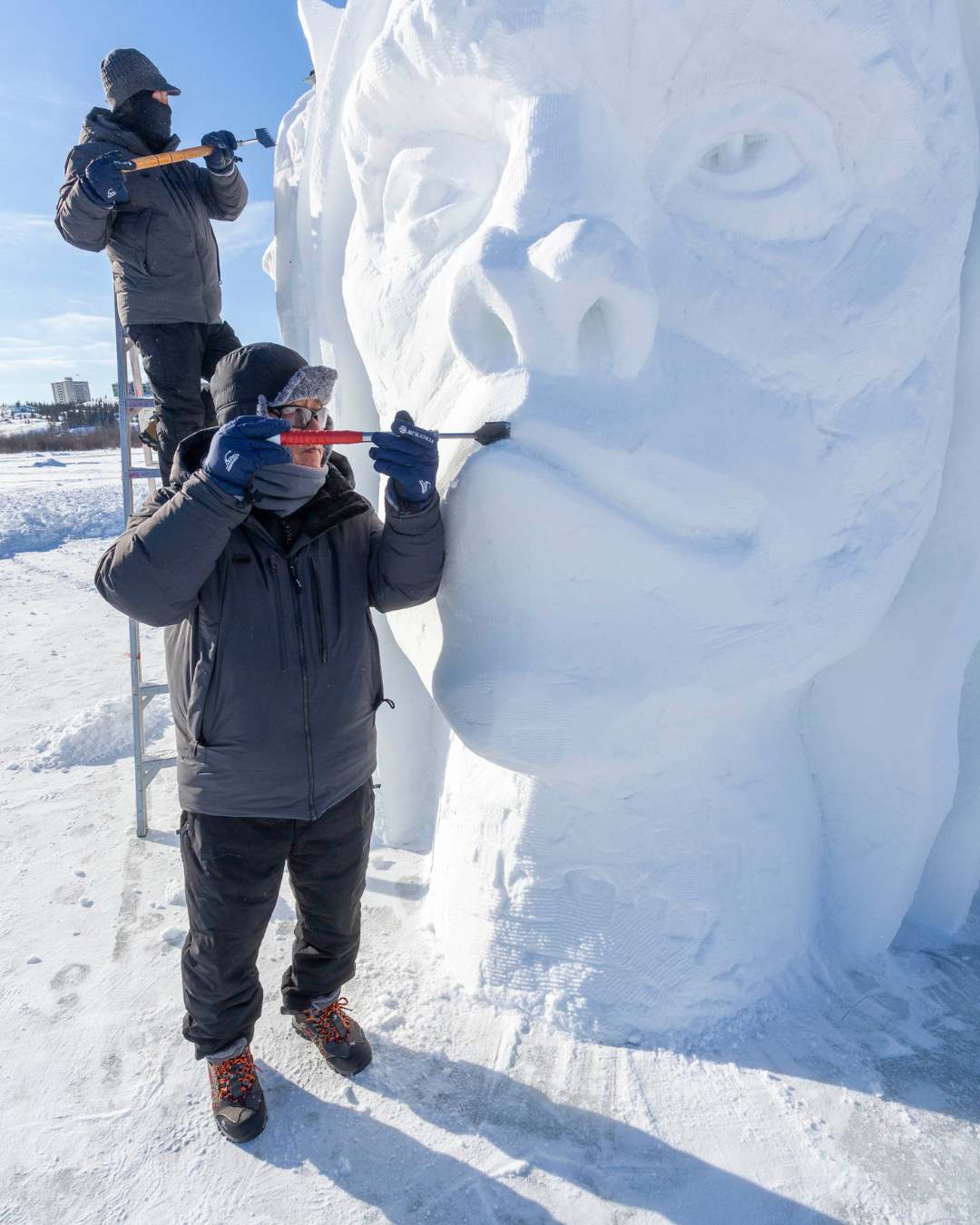 Snow Carving Symposium, Snowking's Winter Festival