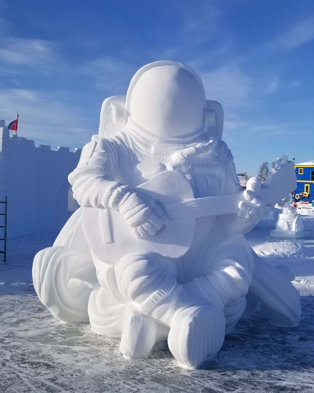 Snow Carving Symposium, Snowking's Winter Festival