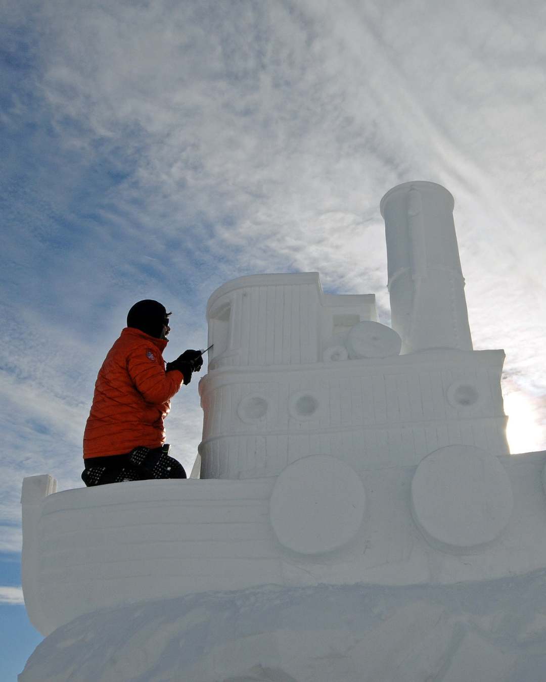 Snow Carving Symposium, Snowking's Winter Festival