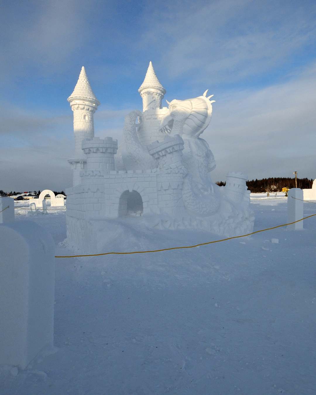 Snow Carving Symposium, Snowking's Winter Festival