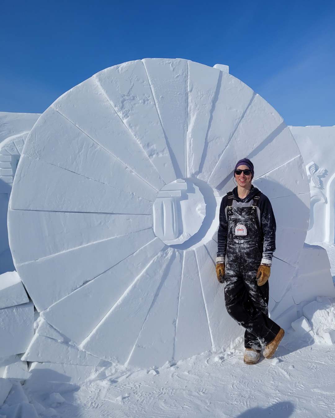 Snow Carving Symposium, Snowking's Winter Festival