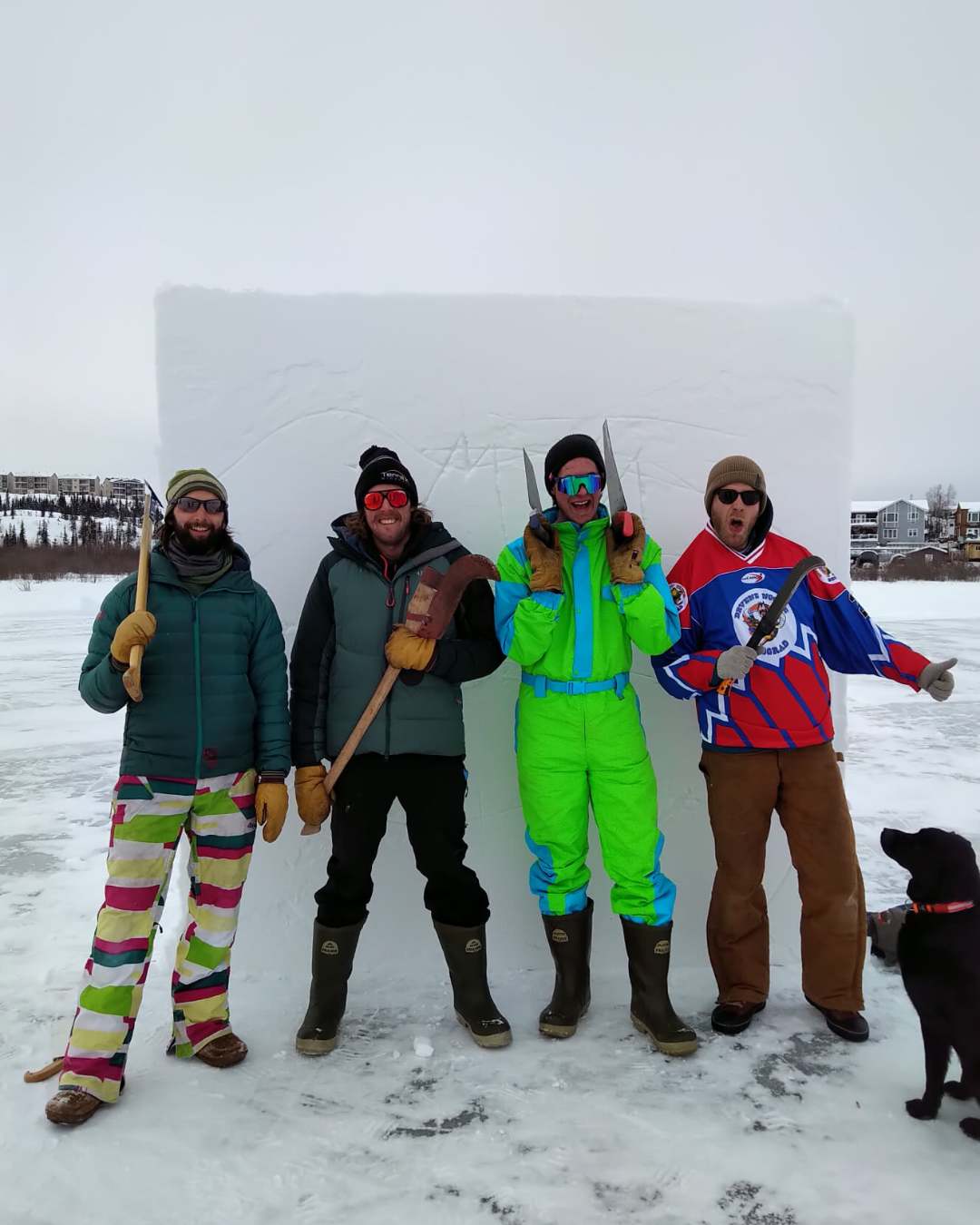 Snow Carving Symposium, Snowking's Winter Festival